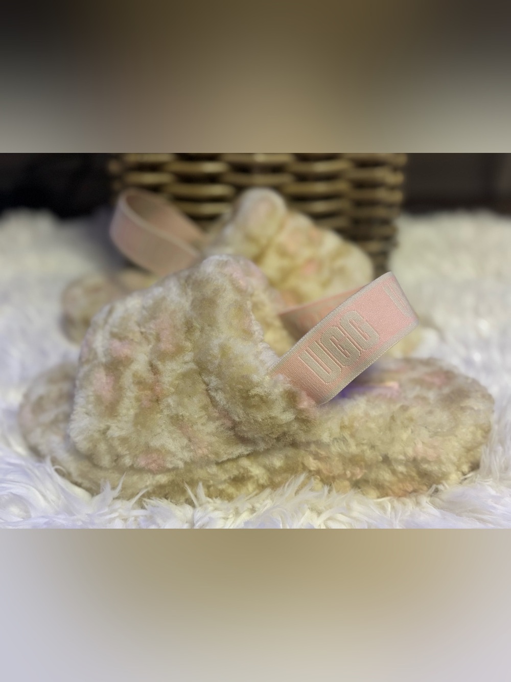 UGG Plush Luxe Slide Sandals